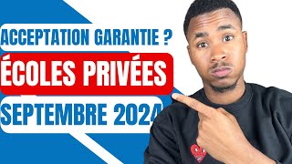 Acceptation et Visa écoles privées en France  Campus France 🇫🇷 [upl. by Adnorrehs]