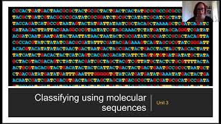 Classification using molecular sequences [upl. by Olimac]