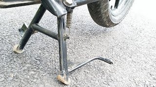 How to put a motorcycle on center stand [upl. by Ylrae]