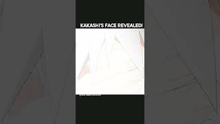 Kakashi face revealed shortsfeed shorts kakashi [upl. by Melton925]