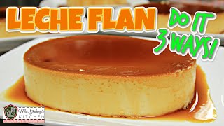 LECHE FLAN 3 WAYS MrsGalangs Kitchen S9 Ep11 [upl. by Landahl425]