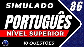 📘 NOVO SIMULADO DE PORTUGUÊS PARA CONCURSOS ENSINO SUPERIOR [upl. by Tammara]