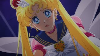 Sailor Moon Cosmos  Galaxia killed Uranus Neptune Pluto amp Saturn Bluray [upl. by Xonk456]