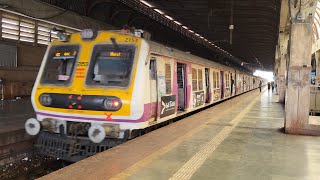 Airoli Action  Harbour Line Trains to Panvel Vashi amp Thane [upl. by Sully]