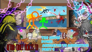 afton family reacts to animator vs animation by alan becker channel link in the description [upl. by Aseefan]