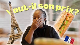 JE TESTE LE SANDWICH LE PLUS LUXUEUX DE PARIS [upl. by Cirde]