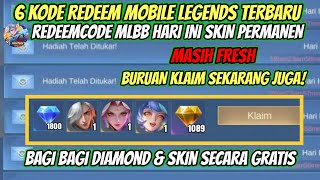 BURUAN 6 KODE REDEEM ML TERBARU KODE REDEEM MOBILE LEGENDS HARI INI UPDATE NOVEMBER 2024 [upl. by Harriot]