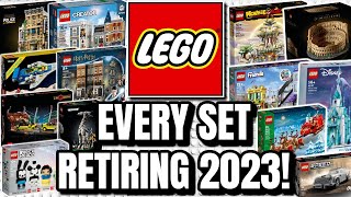 EVERY Lego Set Retiring In 2023 350 SETS [upl. by Nam681]