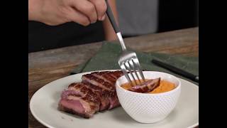 Magret de canard sauce au chorizo [upl. by Eibbor]