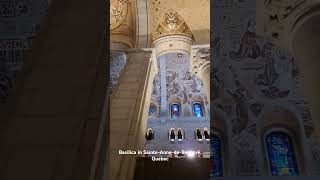 Basilica of Saint Anne Quebec canada quebec [upl. by Dnumsed]