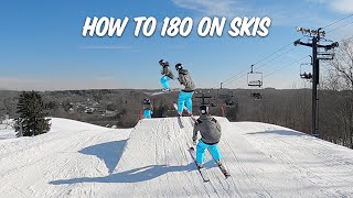 How To 180 On Skis [upl. by Bern]