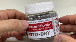 Desumidificador para aparelhos auditivos OTODRY [upl. by Bridges365]