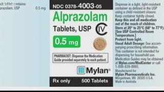 Generic Xanax drug recalled [upl. by Nilrac]