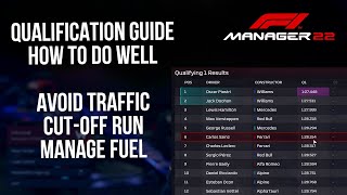 F1 Manager 2022  Qualifying Guide  Top 3 Tips For Improving Your Time [upl. by Burnsed163]