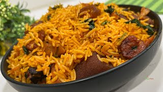 How To Make The Authentic Ghana Local Jollof Rice Your Family Would Be Asking For More Easy amp Tasty [upl. by Nomelihp]