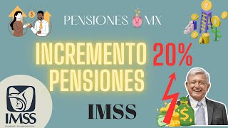 INCREMENTO a las pensiónes IMSS en 2024 [upl. by Anana]