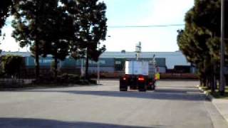 1984 Freightliner cabover 8v92 Detroit Diesel driveby [upl. by Loesceke]