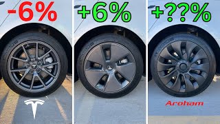 Testing the Best Tesla Model 3 Wheel Covers [upl. by Guinna800]