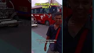 Jeep binato ni Ate shorts reels youtubeshort kamotesakalsada [upl. by Peh]