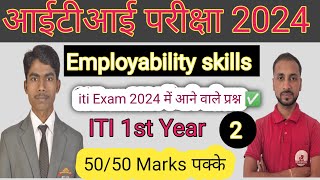 Employability skills All Trade Questions Answer iti Dgt [upl. by Hertzog]