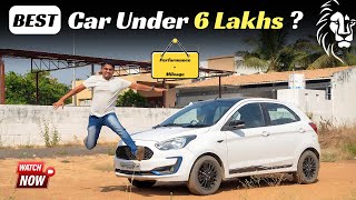 Under 6 Lakh ல Best Car வாங்கணுமா  Performance  244 Kmpl Mileage  Ford Figo Blu Diesel Review [upl. by Athey]