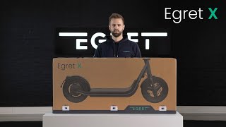 Egret X amp Egret X⁺ Unboxing EN  Set up your Egret X [upl. by Ainslee]