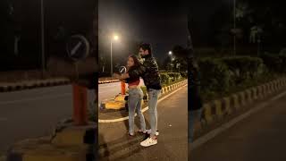 Devoleena and Vishal Singh cute moments 😍 love couple roadside romance shorts [upl. by Mancino262]