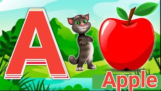 A for apple  अ से अनार  abcd  phonics song  a for apple b for ball c for cat  abcd song  abcde [upl. by Assenov911]