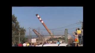 Port Stanvac Chimney Demolished [upl. by Donell]