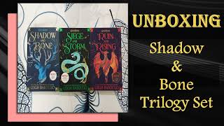 Shadow and Bone Trilogy set Unboxing  by Leigh Bardugo  Grishaverse trilogy [upl. by Lyret655]