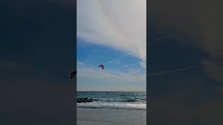 Just a raw footage of Tarifa 🇪🇸 beach and kite surfing 🏄‍♀️ 🌊 🌞 TarifaSpain Spain [upl. by Ariaj]