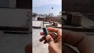 Kite flying by using thread 😱।। shorts kiteflying kitechallenge kite patang kitevideo [upl. by Okorih]