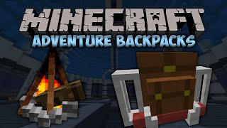 BACKPACKS  Adventure Backpacks Mod  Minecraft Mod Showcase 2 [upl. by Signe]