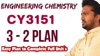 CY3151Engineering ChemistryImportantQuestionsWithBest Study PlanVincent Maths [upl. by Onafets]