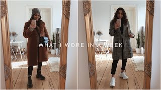 WHAT I WORE IN A WEEK  Februar  madametamtam [upl. by Nnylhtak]