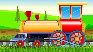 Train  Formation amp Uses  Kids Videos  Learn Transports [upl. by Rafat210]