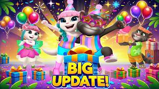 🎉 My Talking Angela 2 New Update 2024 – New Outfits amp Fun Features 🌟 [upl. by Adalai]