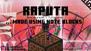 【maimai】raputa  sasakureUK x TJhangneil but I remade it using 63398 Minecraft Note Blocks [upl. by Feldstein]