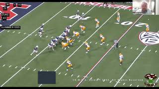 Washington OL Coach Brennan Carroll  Perimeter Screen Game [upl. by Weide]