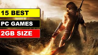 15 Best PC Games Under 2GB  Highly Compressed   Best Action Adventure Games For Low End PC [upl. by Allimac600]