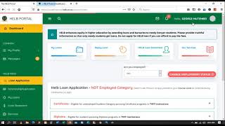 How to check HELB loan disbursement status online 2021  Using the new Helb Platform 2021 [upl. by Nerahs]