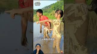 BOCIL MENANGKAP KATAK DI SAWAH 😂‼️ funny dubbing shorts [upl. by Beare]