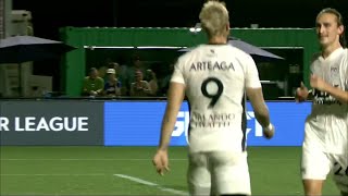 Manuel Arteaga with a Penalty Goal vs Hartford Athletic [upl. by Enelyahs]