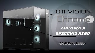 Lian Li O11 VISION CHROME GAMING PC BUILD Intel i713700K ASUS TUF RTX 4080 16GB [upl. by Lahcsap]