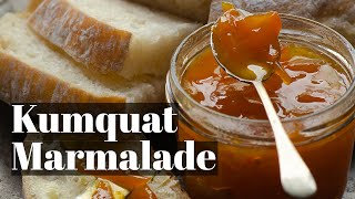 How to make delicious kumquat marmalade or kumquat jam [upl. by Anerroc420]