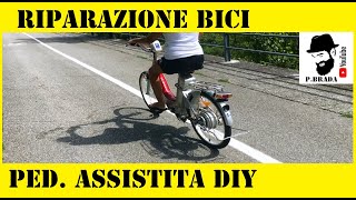 Riparazione bici a pedalata assistita Palazzetti [upl. by Aninahs]