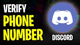 How to Verify Phone Number on Discord 2024 UPDATE  QUICK amp EASY [upl. by Ahsienor]