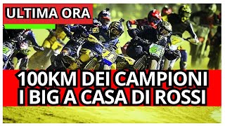 MotoGP News  100 Km dei Campioni al Ranch di Rossi tanti big del motociclismo [upl. by Johst565]