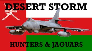 HAWKER HUNTER in DESERT STORM [upl. by Ruelu683]