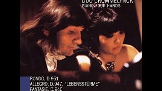 Full album Duo Crommelynck  Franz Schubert Works for Piano Four Hands Vol III [upl. by Rimola344]